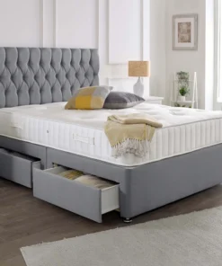 Beirut Matching Headboard & Footboard Divan Set - Choice of Mattress and Optional Storage