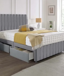 Oslo Matching Headboard & Footboard Divan Set - Choice of Mattress and Optional Storage