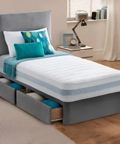Single Divan Bed Set - Choice of Mattress & Optional Storage