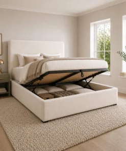 Milan ottoman storage bed