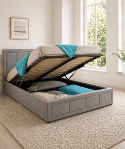 Gia Ottoman Storage Bed - Optional Mattress
