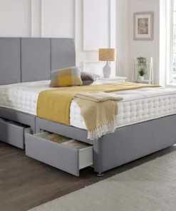 Chelsea Headboard Divan Set - Choice of Mattress & Optional Storage